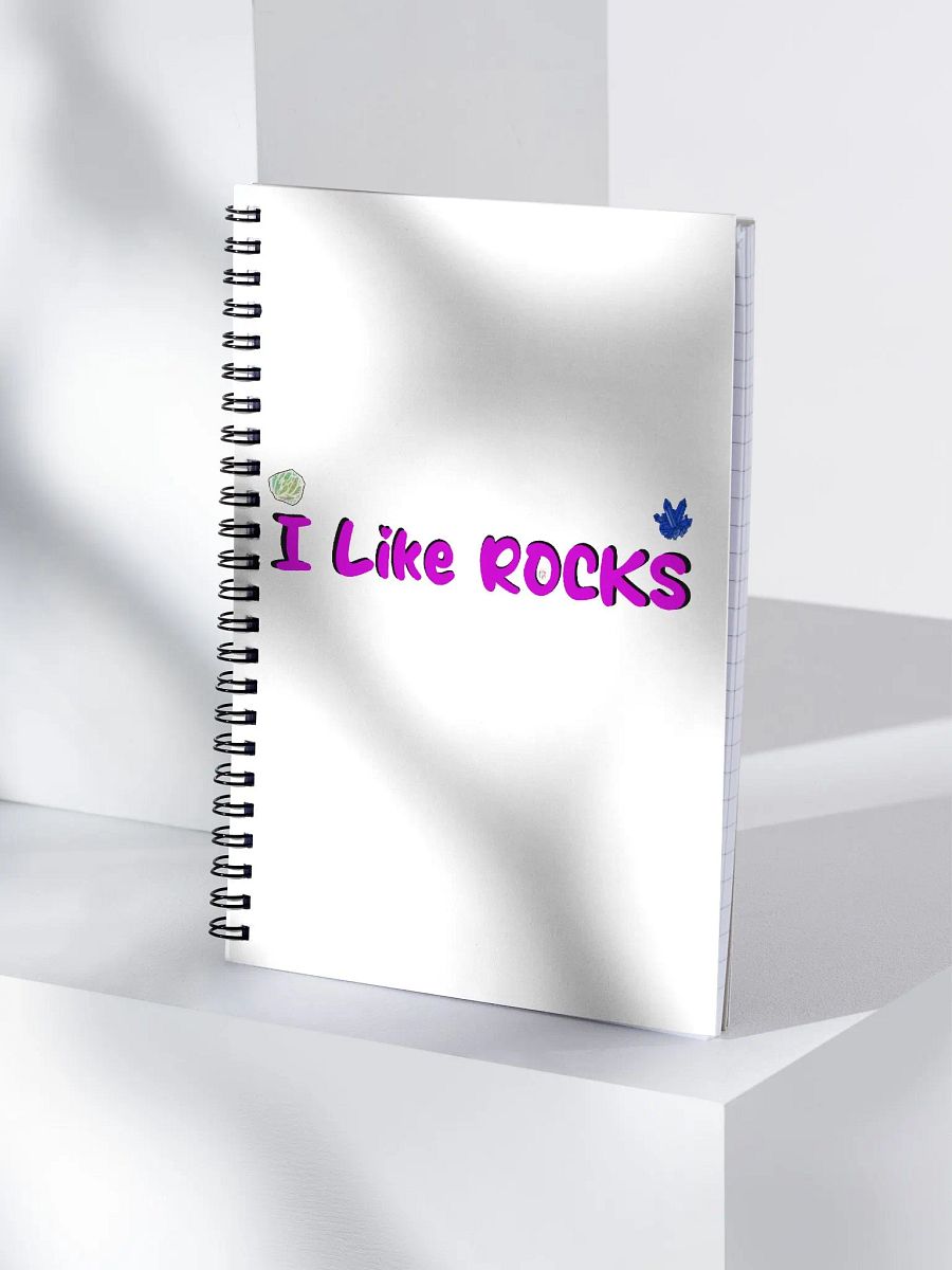 I Like Rocks Notebook product image (4)