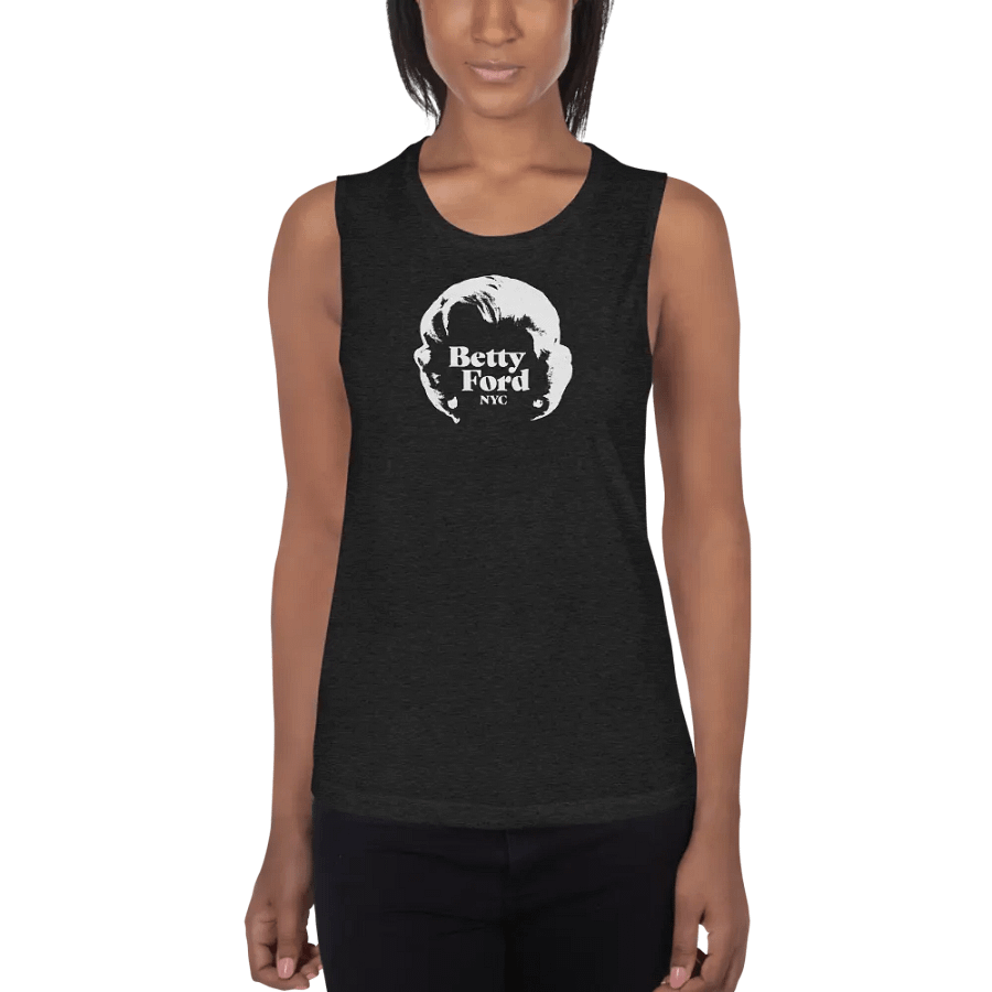 Betty Ford NYC logo Women's Flowy Muscle Tank product image (2)