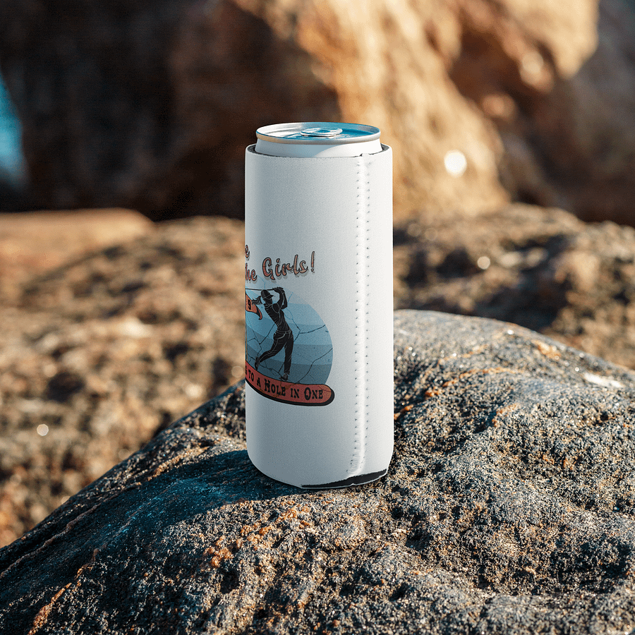 Fore The Girls Swinging To A Hole In One Golfing Can Cooler product image (7)