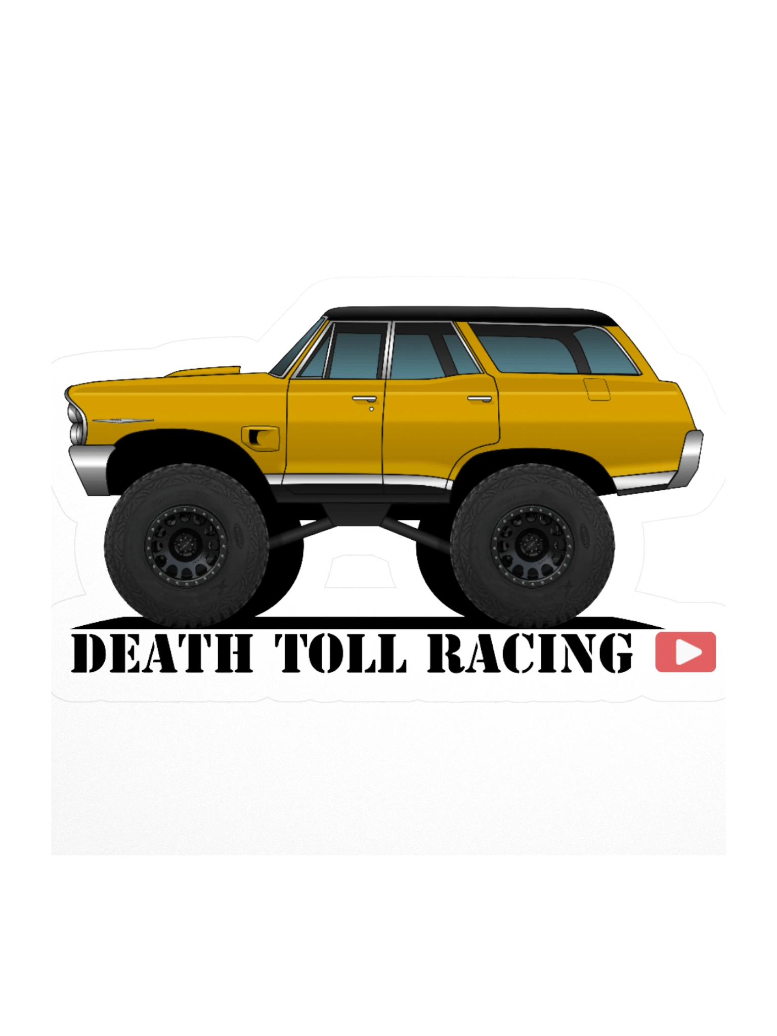 Kiss Cut Stickers - Off-Road Pontiac Safari Wagon product image (2)