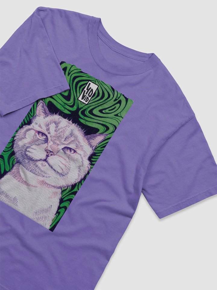 (Playeras Hombre) SUMINAGASHI VIOLET&GREEN CAT product image (2)