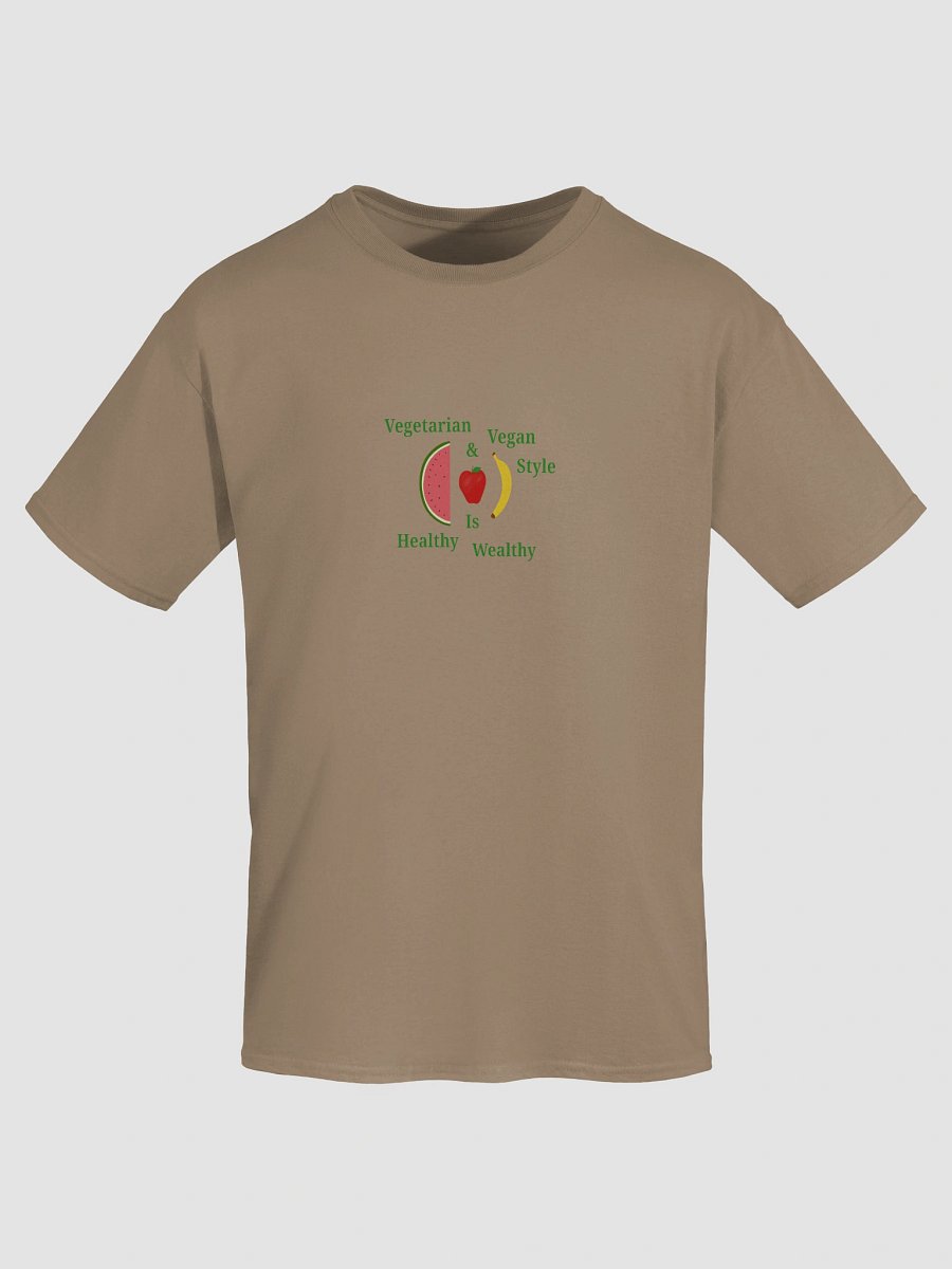 Healthy Wealthy Vegetarian T-Shirt product image (7)