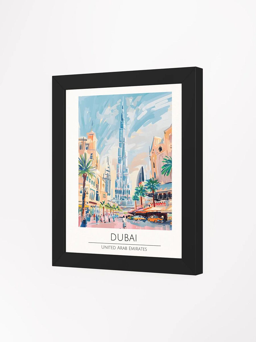 Dubai UAE Framed Travel Poster product image (3)