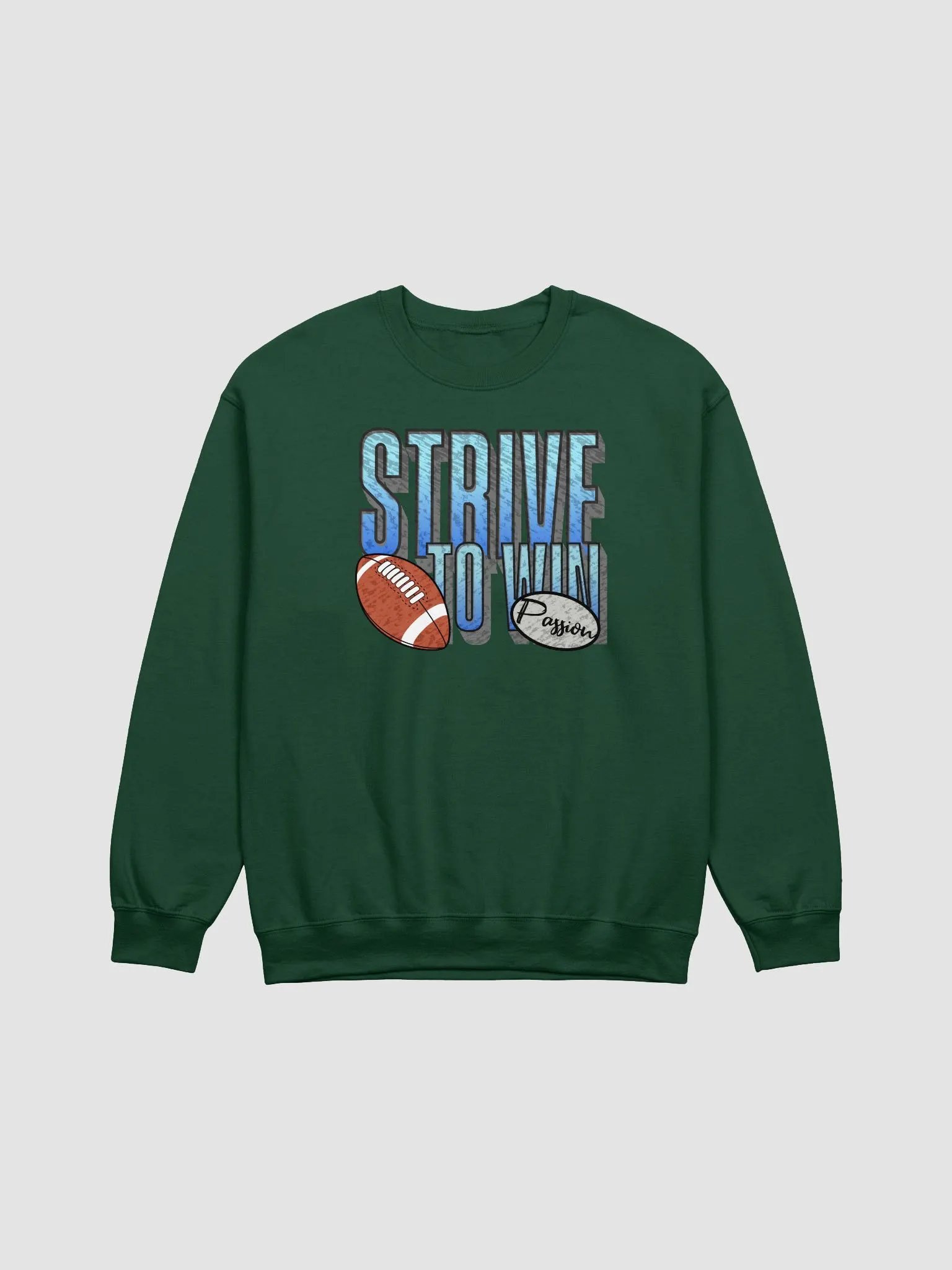 Strive To Win Football Gradient Sweatshirt product image (3)