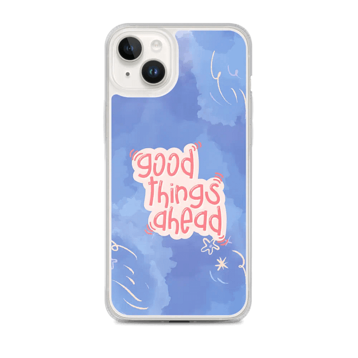 "Good Things Ahead" MagSafe® Clear Case for iPhone® product image (1)