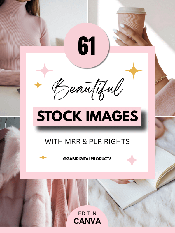 MRR & PLR Pink Aesthetic Stock Photos product image (1)