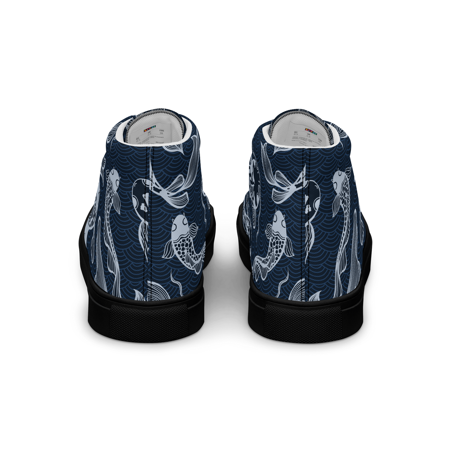 Koi Serenity Men's High Top Shoes product image (7)