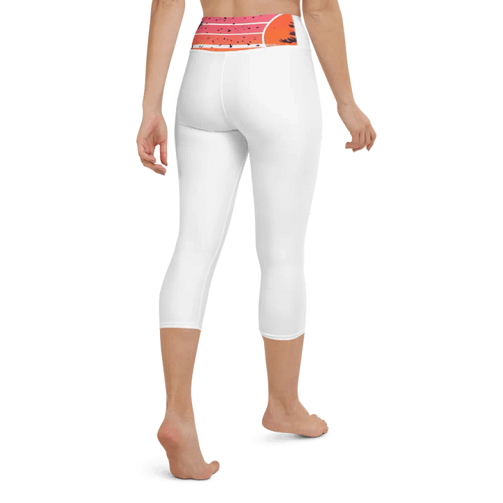 Foxy 90s All-Over Yoga Capri Leggings product image (2)