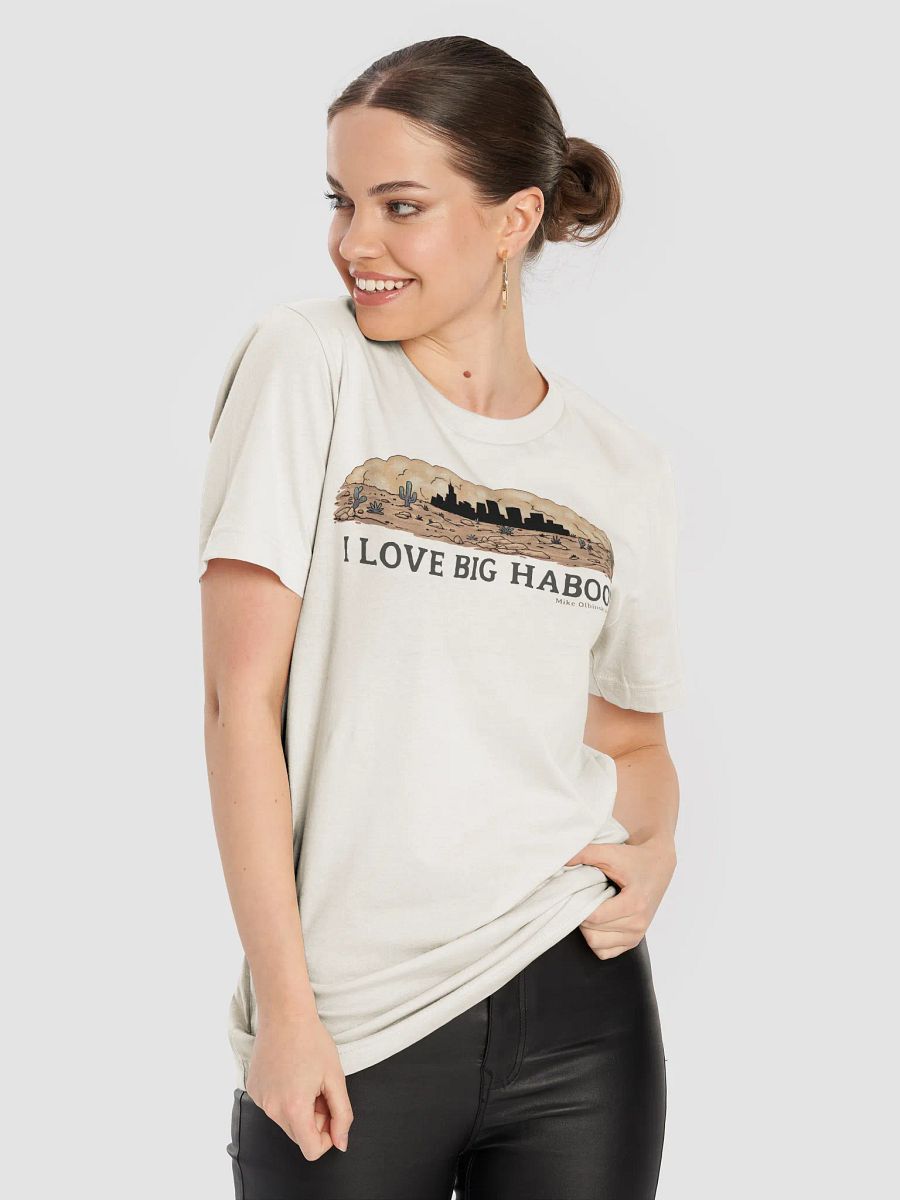 "I Love Big Haboobs" - T-Shirt Dark Text Mode product image (8)