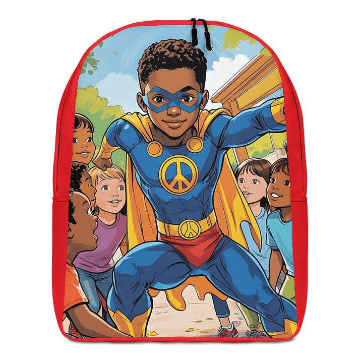 Superhero Peace Symbol Backpack product image (1)