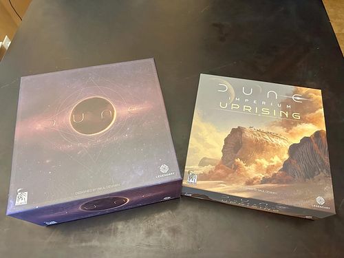 It’s a Dune day over here! I just got the new Dune Imperium: Uprising from @direwolf and @legendary , so I spent some time fa...