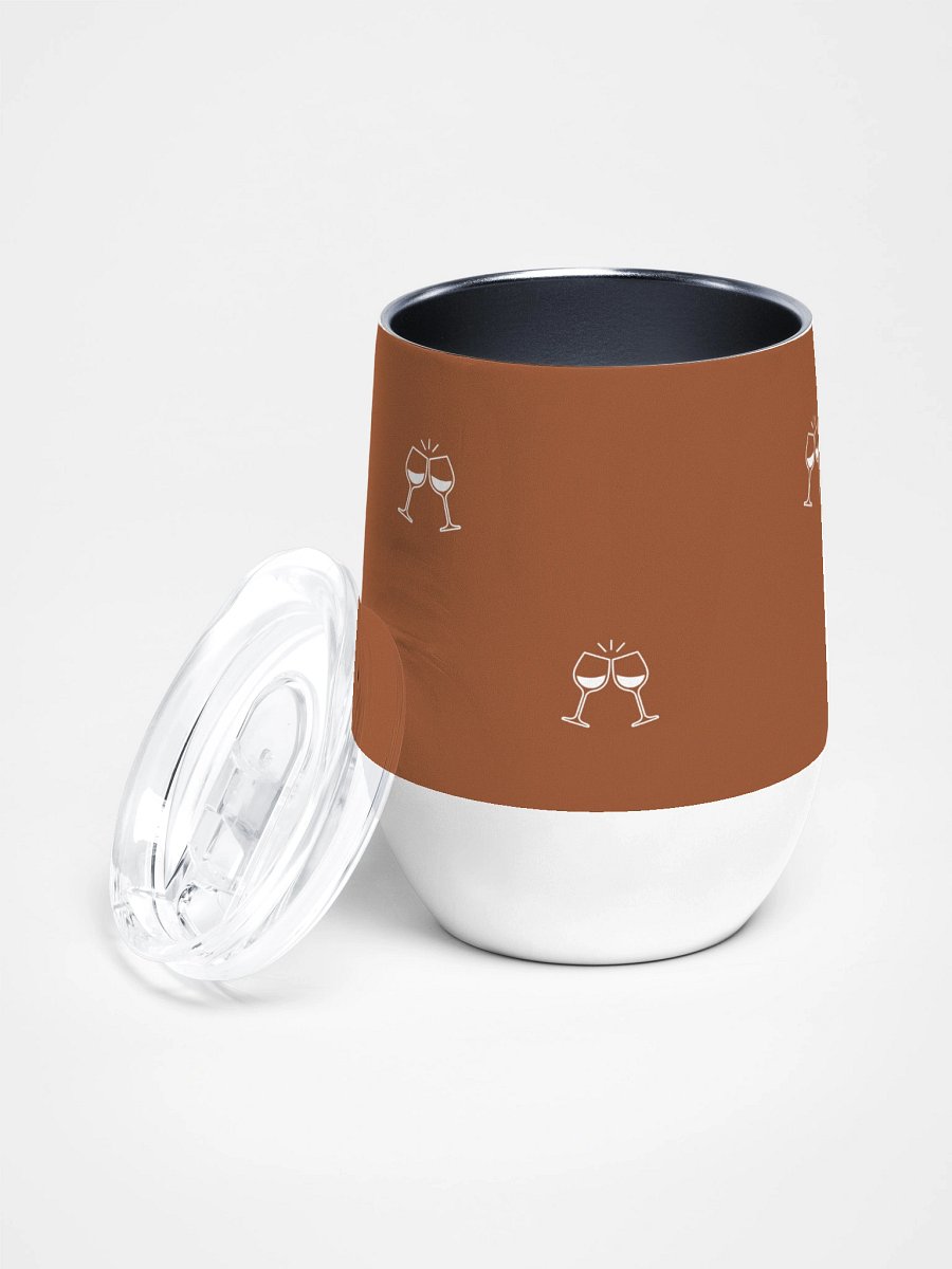 Iconic Cheers Wine Tumbler Brown product image (2)