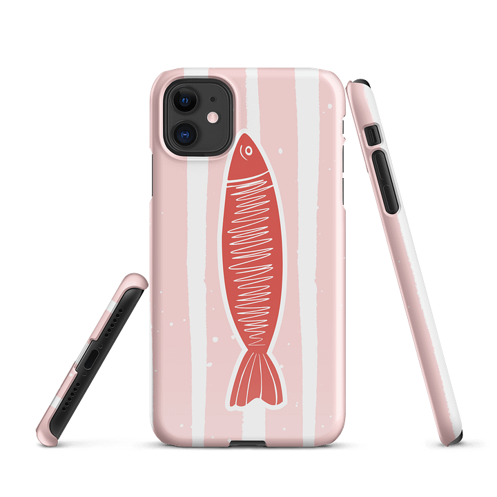 Crimson Fish Snap iPhone® Case product image (1)
