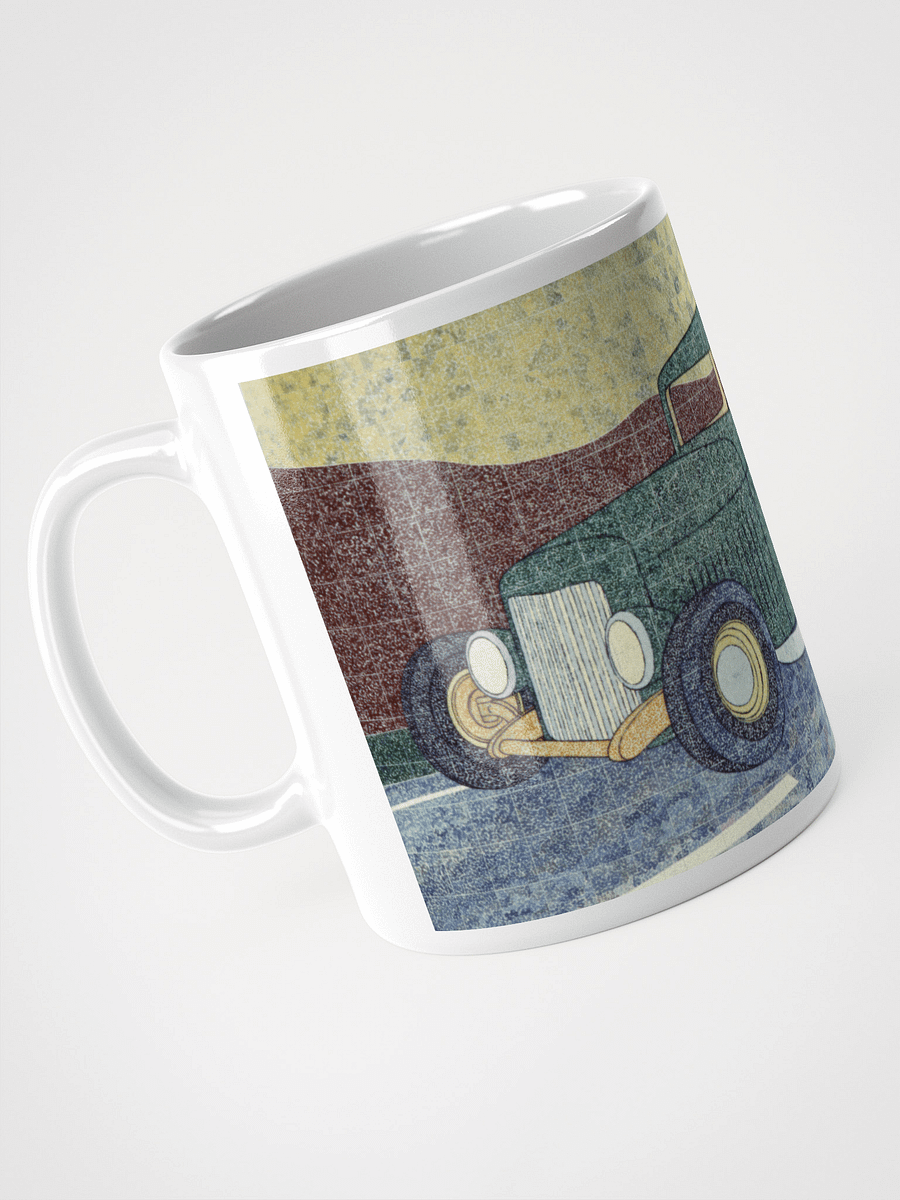 Green Hotrod (2002) on White Glossy Mug product image (4)