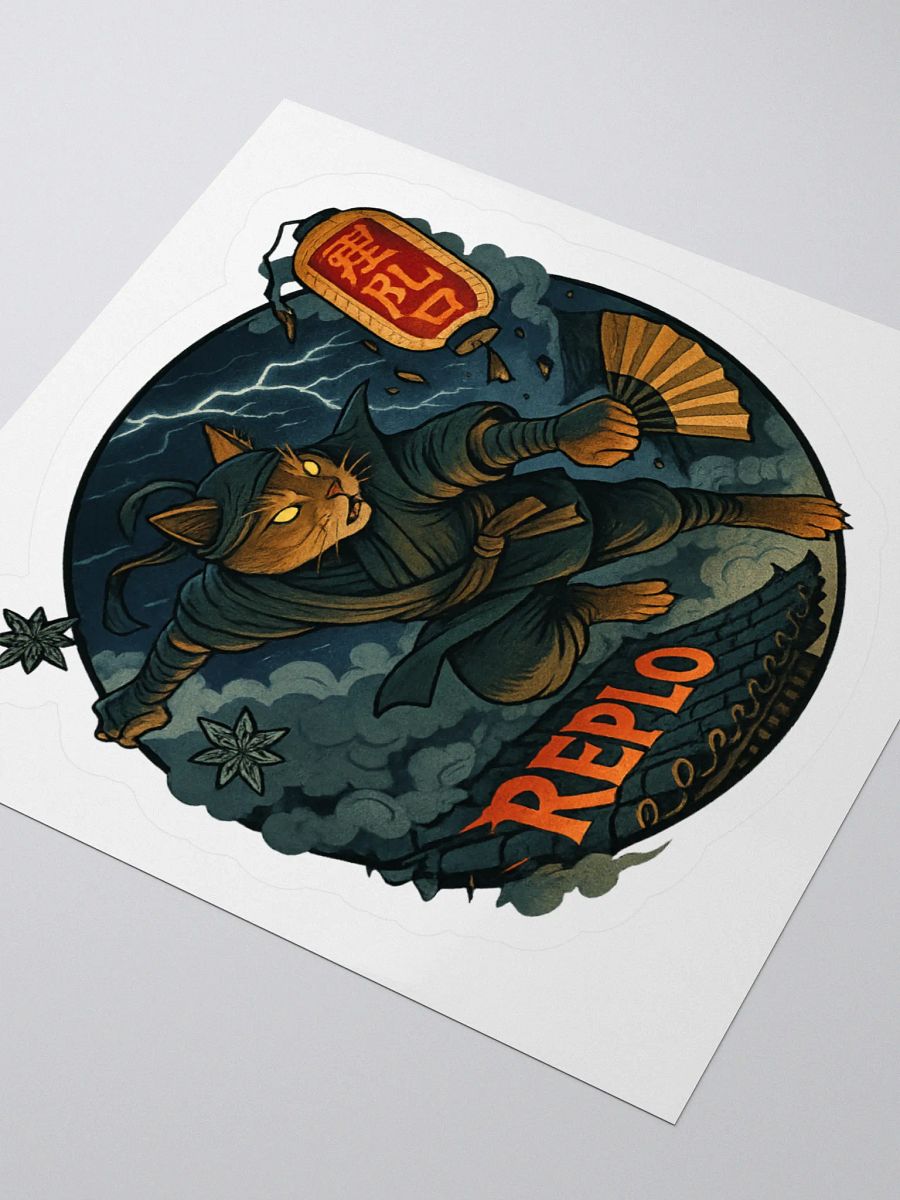 Replo Shadowpaw Ninja Sticker product image (7)