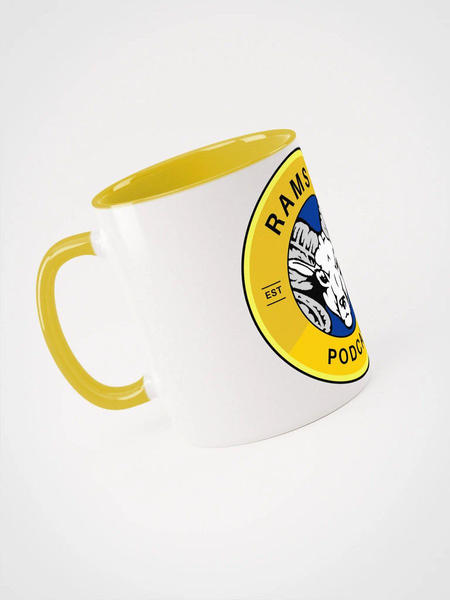 Rams Up Ceramic Mug with Blue & White Logo product image (3)