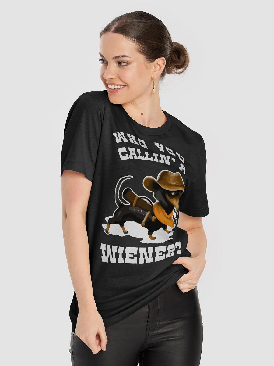 Wiener Dog Funny Cowboy TShirt product image (10)