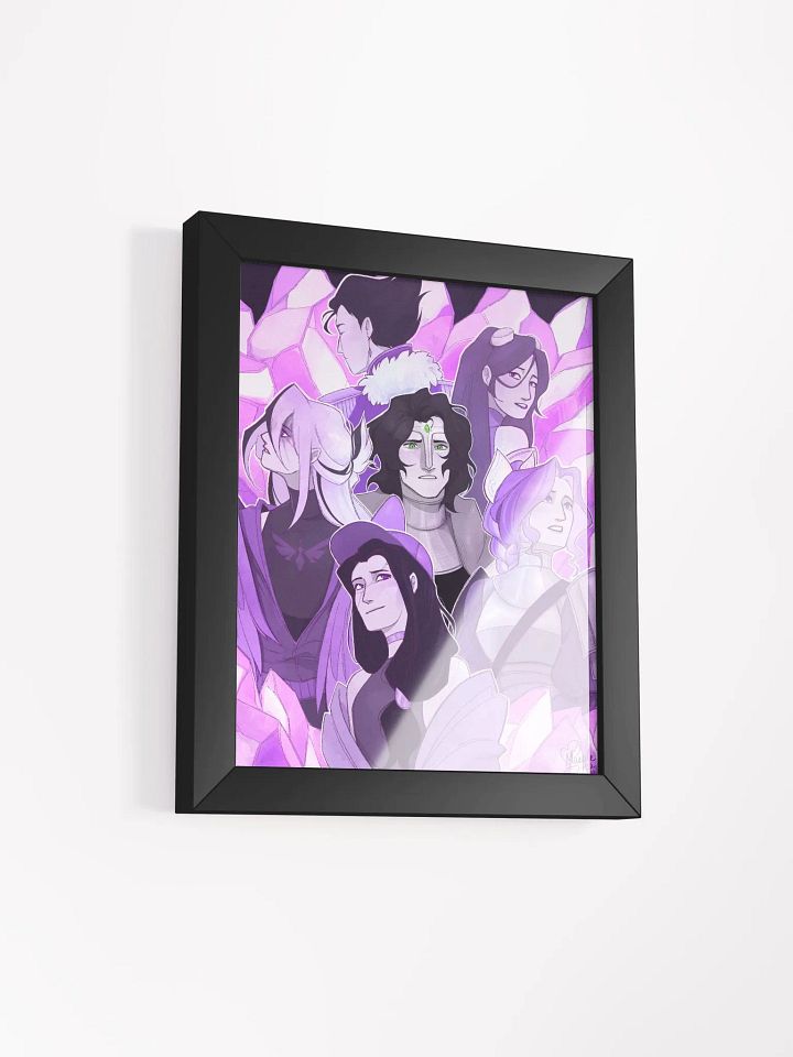 Purple💜 - Framed Print product image (2)