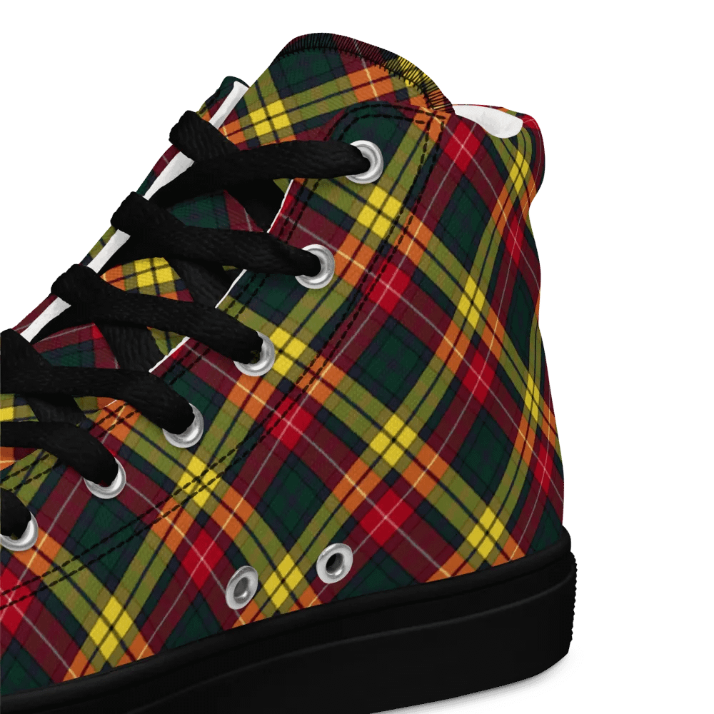 Buchanan Tartan Men's High Top Shoes product image (12)
