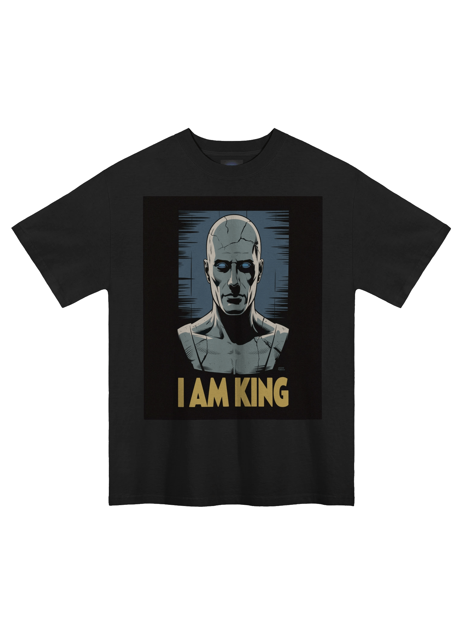 I Am King: Ozymandias Inspired Oversized Faded T-Shirt product image (3)