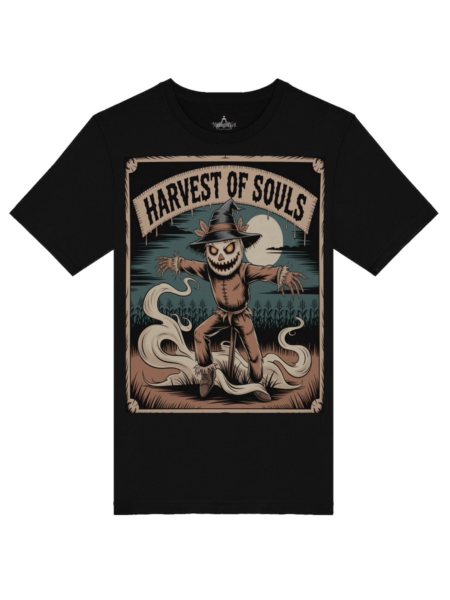 Harvest of Souls Unisex Gothic T-Shirt by Midnight Veil Designs product image (5)