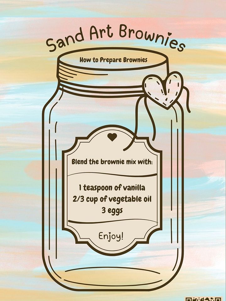 Sand Art Brownies Mixture product image (1)