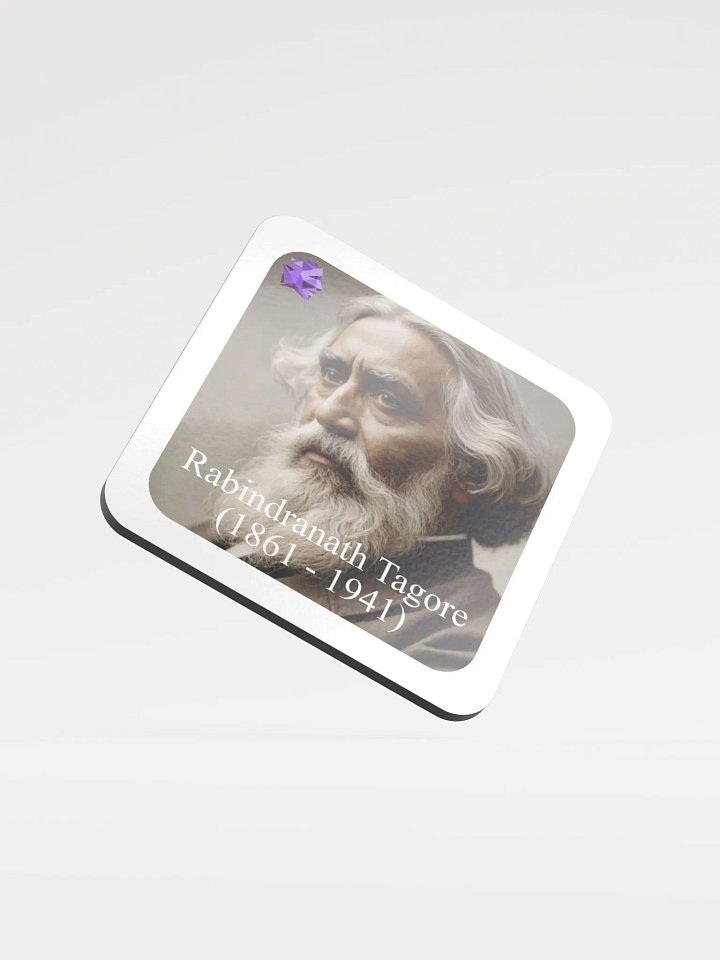 Rabindranath Tagore Cork Coaster product image (1)