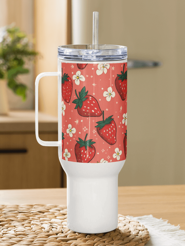 Strawberry Fields Travel Mug product image (2)