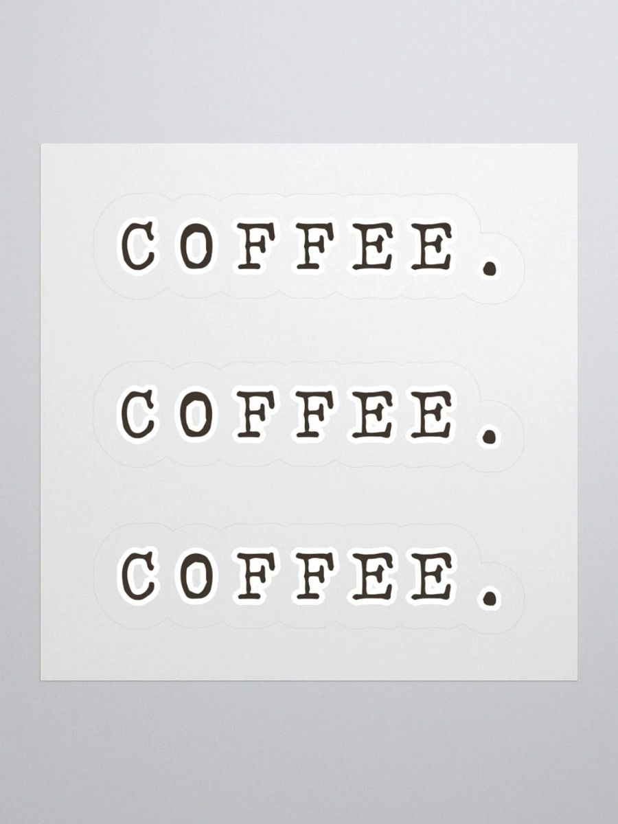 COFFEE. stickers product image (3)