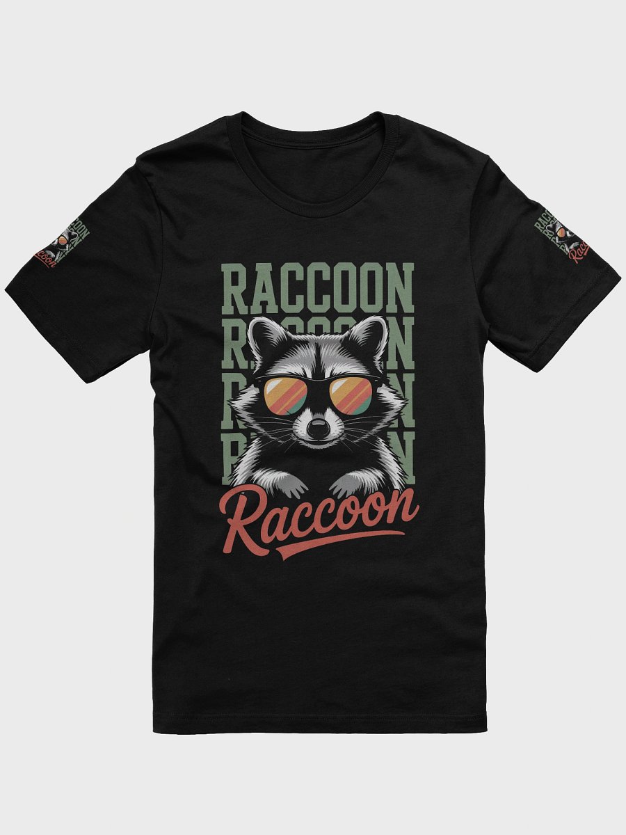 Cool Raccoon Shades T-Shirt product image (1)