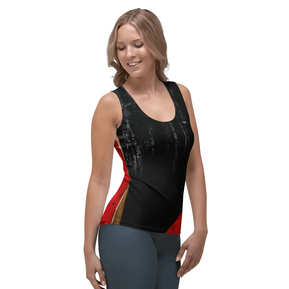SHE DEVIL All-Over Print Women's Tank Top product image (4)