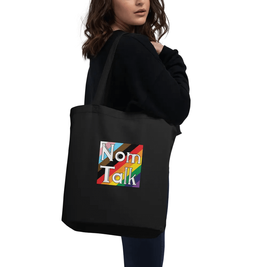 Nom Talk Pride Eco Tote Bag product image (9)