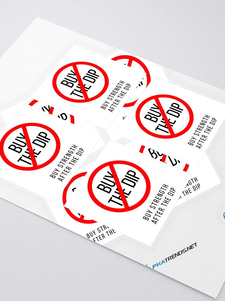 Don't Buy The Dip Stickers product image (2)