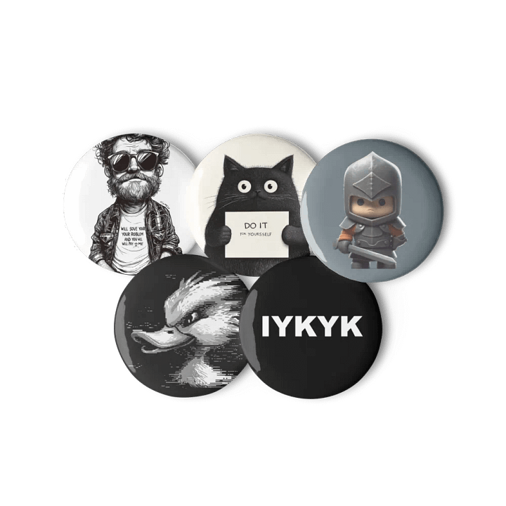 Quirky Collectibles Pin Set product image (1)