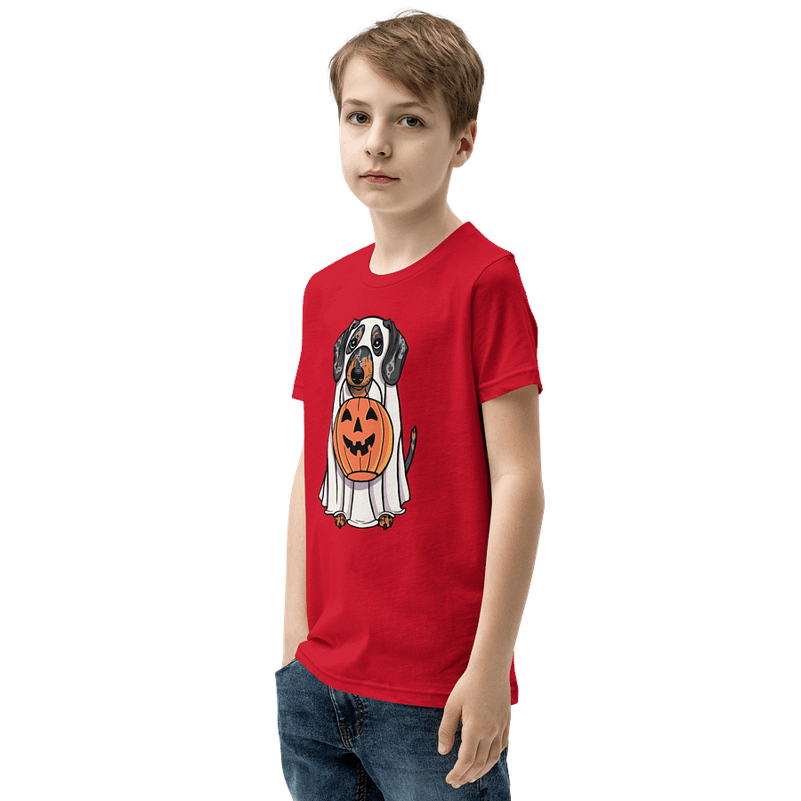 Halloween Dachshund(Dapple) Youth T-Shirt product image (27)