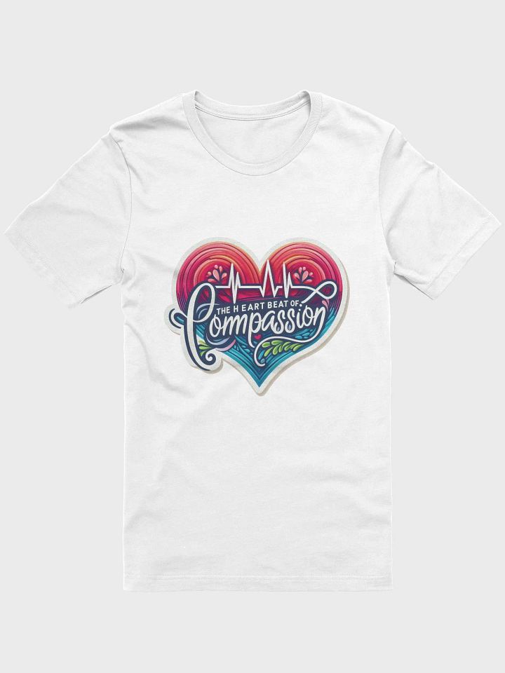 Heartbeat of Compassion Graphic T-shirt product image (2)