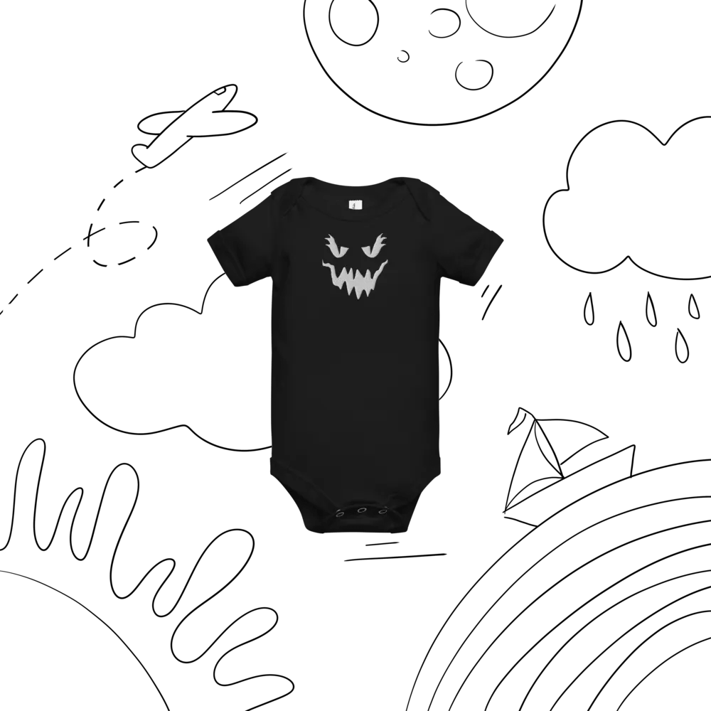 ChainingGhost White Logo Baby Onesie product image (10)
