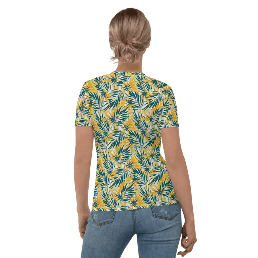 Tropical Summer | Women's Crew Neck T-Shirt product image (2)