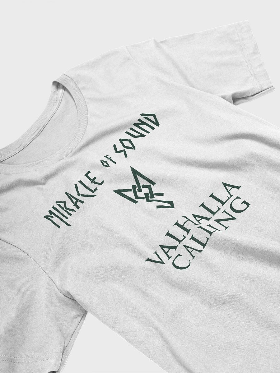 Valhalla Calling T-Shirt Long Green Text product image (3)