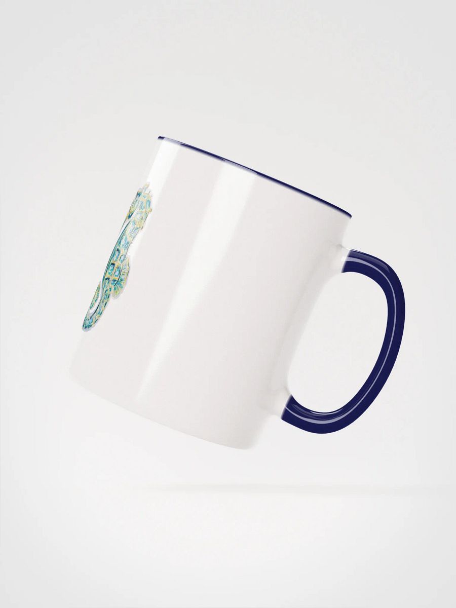 Ocean Majesty | Painted Seahorse Mug – Coastal Art with Color Pop Interior product image (10)