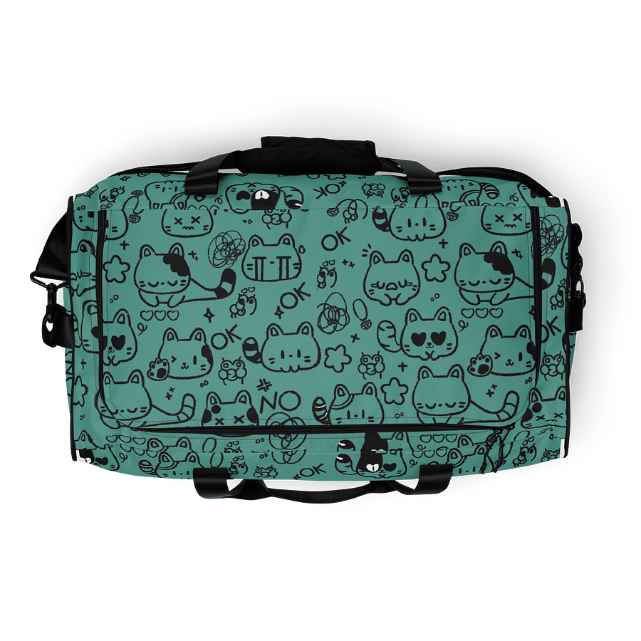 Cats Doodles Duffle Bag product image (8)