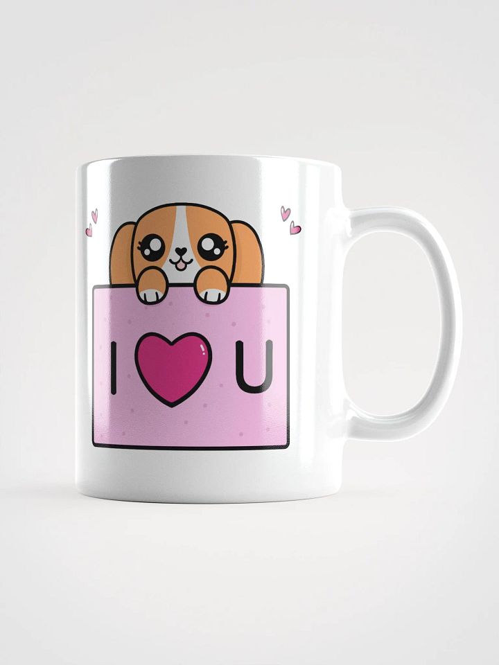 Puppy Love White Glossy Mug product image (1)