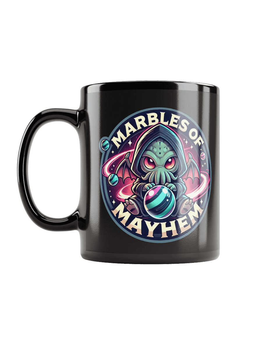 Marbles of Mayhem Black Mug product image (11)