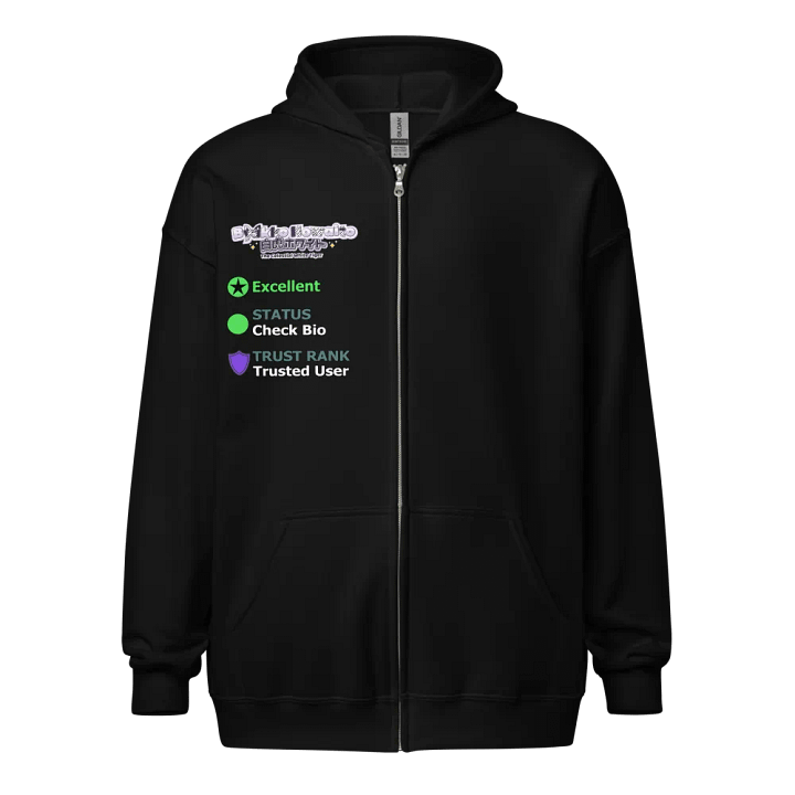 Heavy Blend Zip Hoodie (Unisex) - Byakko VR Stats Excellent Edition product image (1)