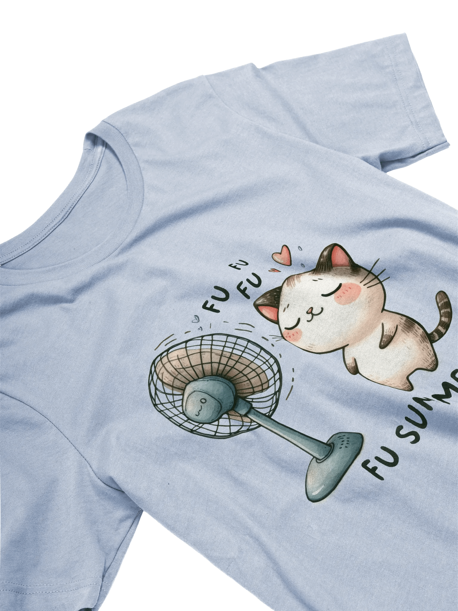 Cool Cat Electric Fan T-Shirt product image (3)