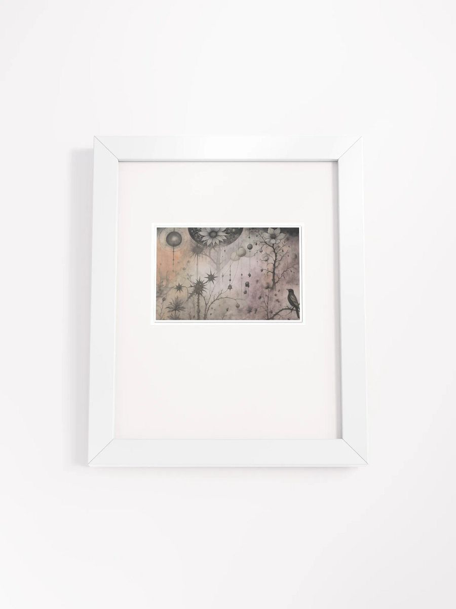 The Secret Garden Sketchbook Artprint Framed product image (1)