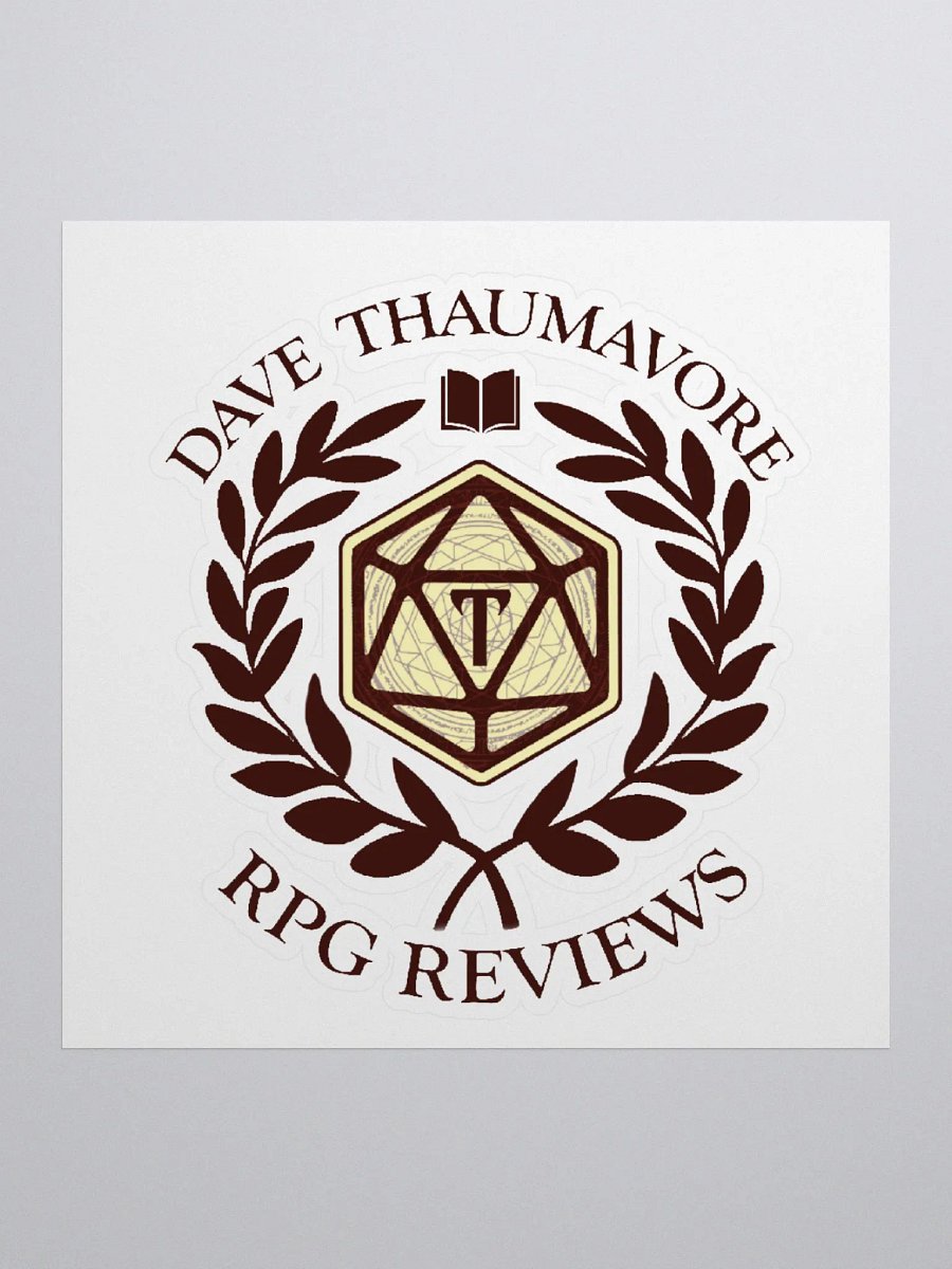 Collegiate Thaumavore logo sticker product image (1)