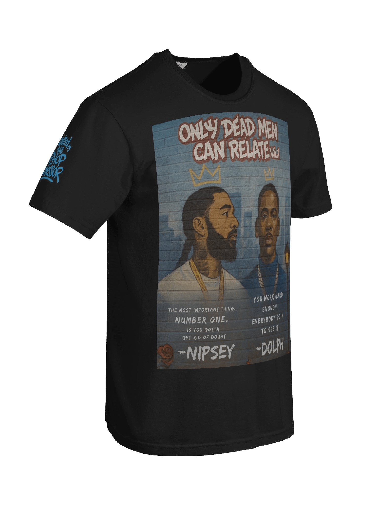 The Hip Hop Professor mixtape mural Graphic T-Shirt product image (75)