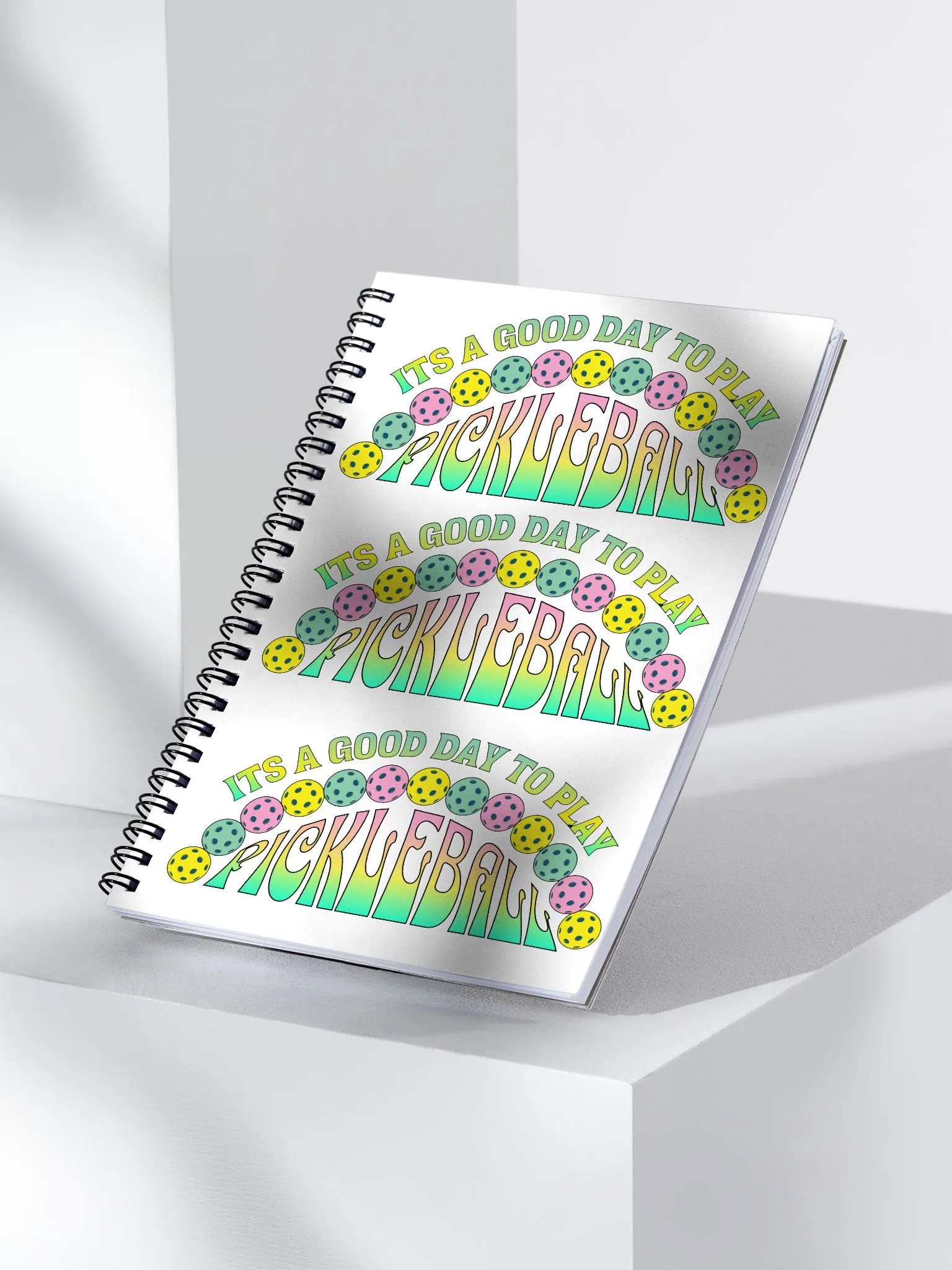 It's A Good Day To Play Pickleball Spiral Notebook product image (2)