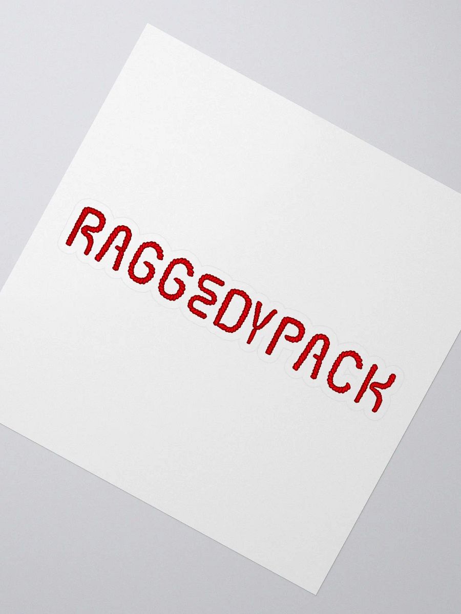 Raggedy Pack Horizontal Sticker product image (2)